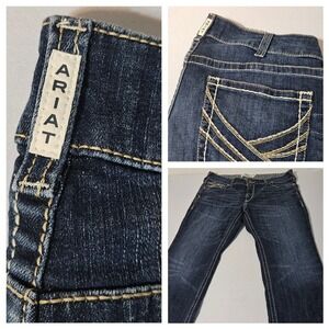 Ariat Real Denim Bootcut Jeans Women's Size 36x32 Missouri Lexie Flare